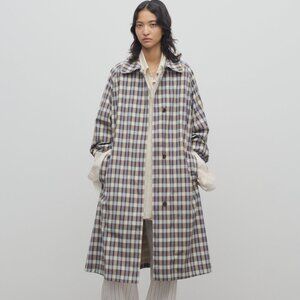 The Row Tavishina Coat in Silk and Cotton